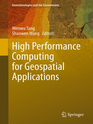 cover image of High Performance Computing for Geospatial Applications